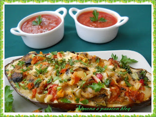 Vinete umplute cu legume