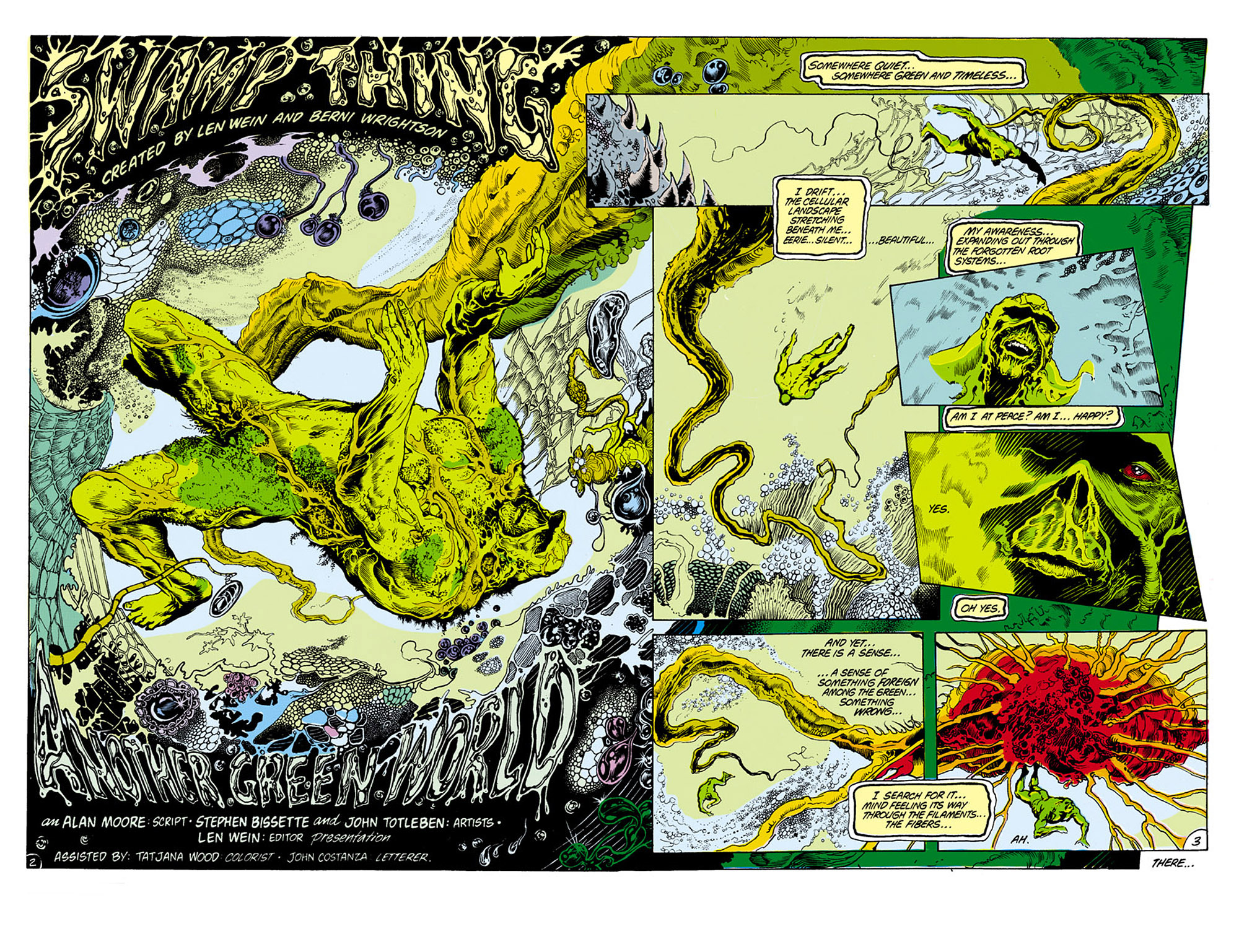 Read online Swamp Thing (1982) comic -  Issue #23 - 3