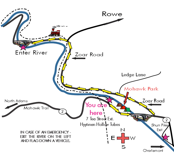 Tubing on the Deerfield River