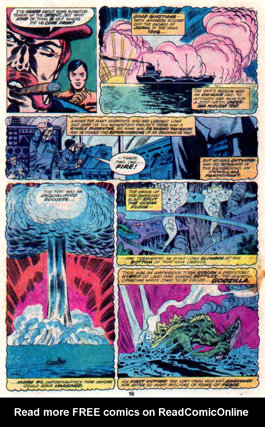 Godzilla (1977) Issue #1 #1 - English 11