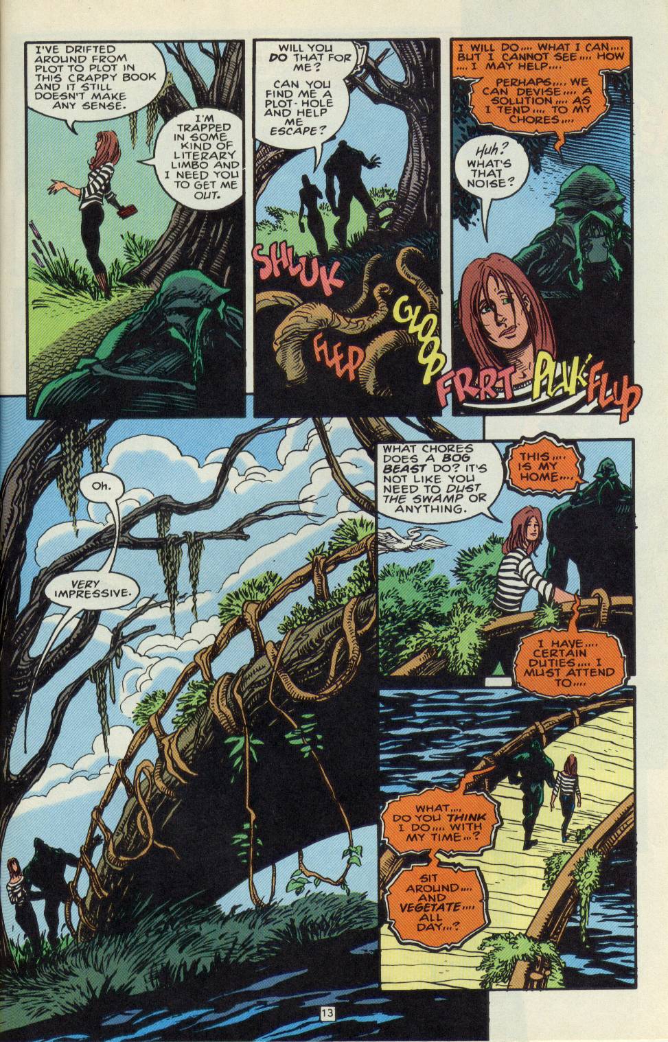 Swamp Thing (1982) Issue #151 #159 - English 14