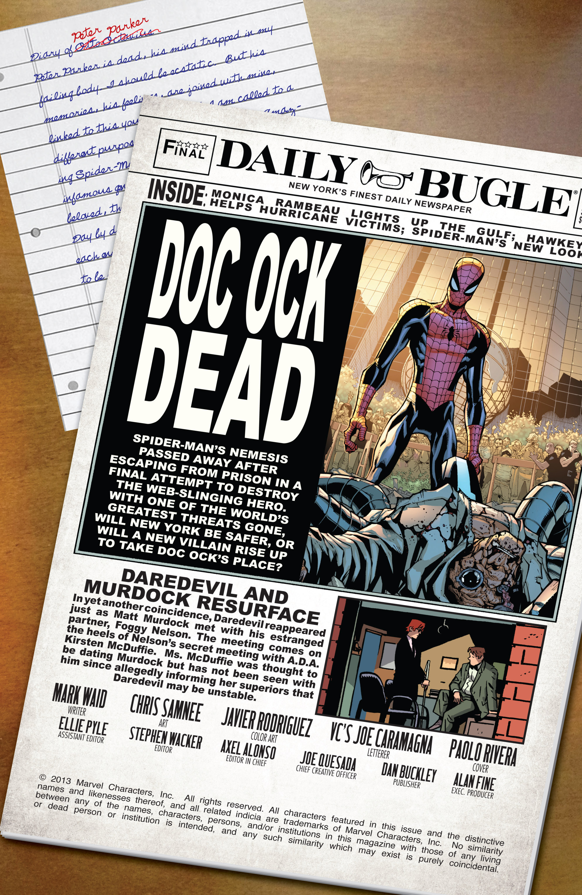 Read online Daredevil (2011) comic -  Issue #22 - 2