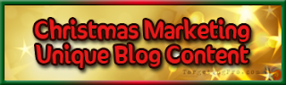 Free Christmas Marketing Tips and Tricks Blog Content