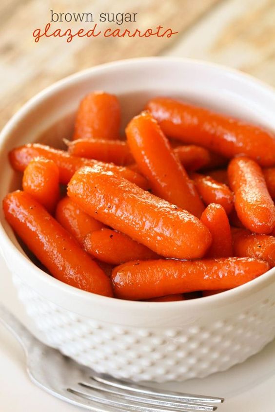 If you need a go-to side dish, these Brown Sugar Glazed Carrots are perfect for you! The tastiest candied carrots recipe!! Even better, it takes less than 10 minutes to make and only requires 4 ingredients!