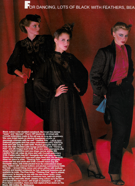 Glossy Sheen: Prue Acton - Vogue Australia April 1979