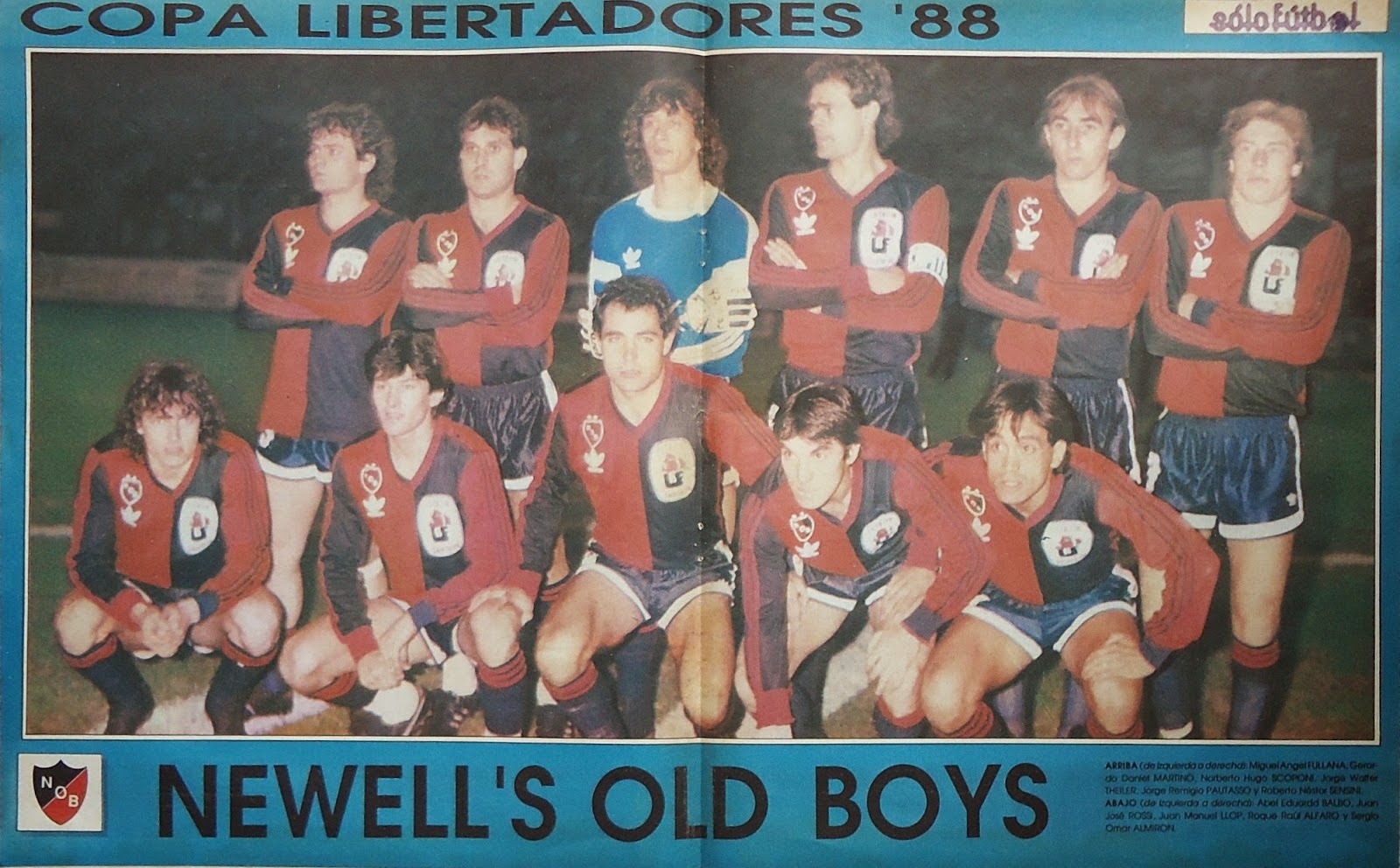 La trayectoria de un ÍDOLO En Newell's, Copa Libertadores de America 1988.