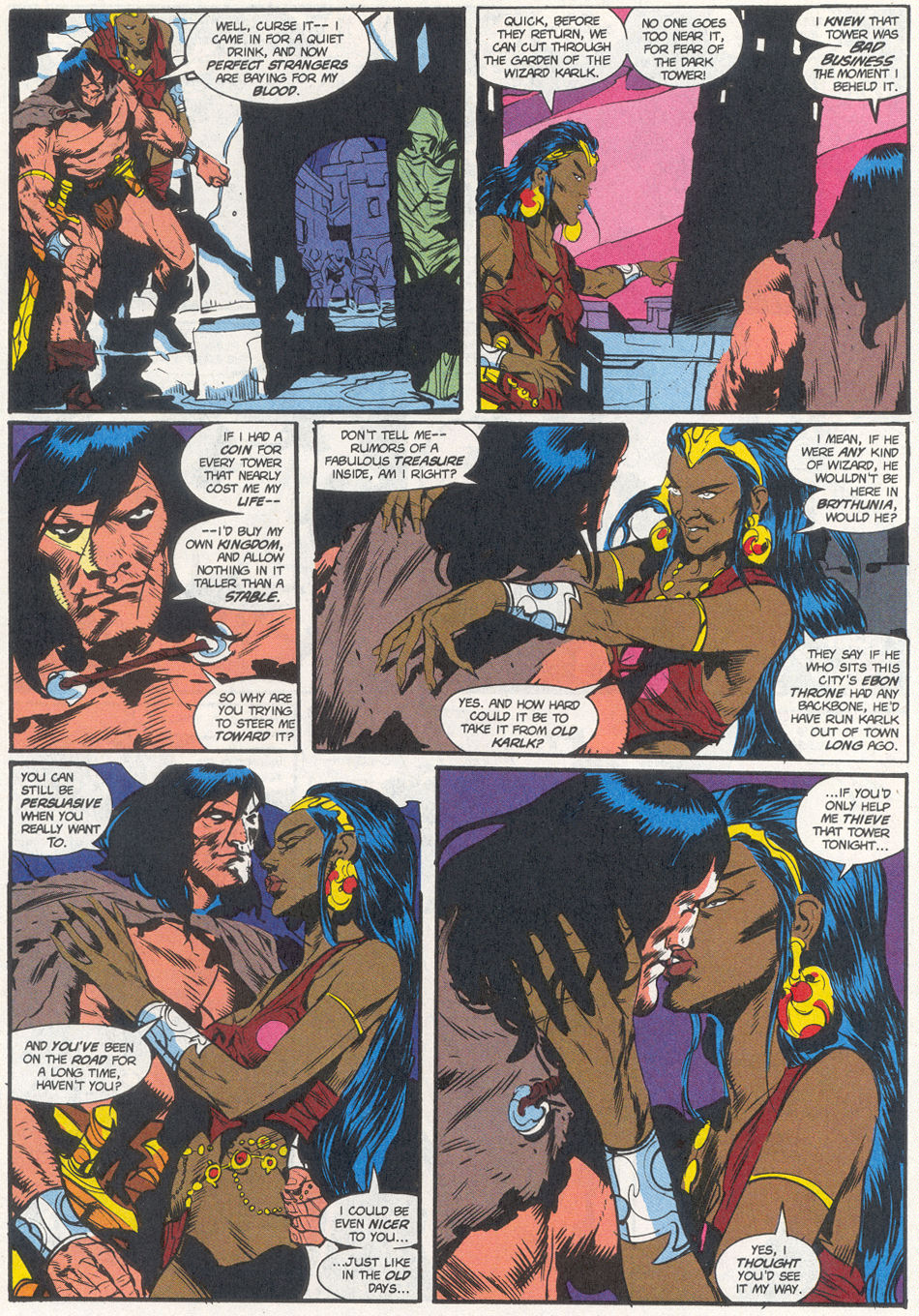 Read online Conan the Barbarian (1970) comic -  Issue #264 - 10