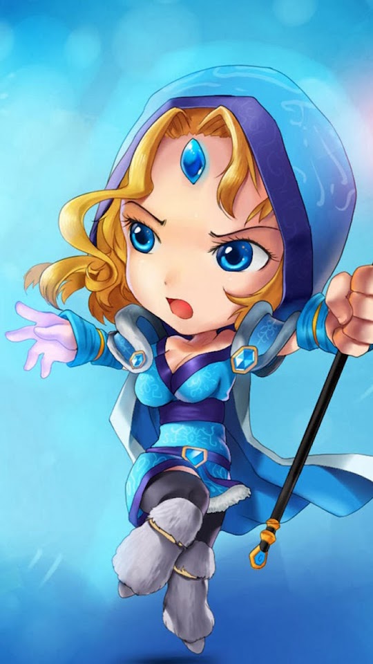   Dota 2 Crystal Maiden   Android Best Wallpaper