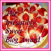 Irresistibly Sweet blog Award