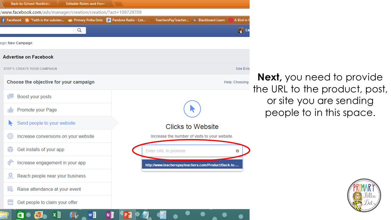 Primary Polka Dots How To Create A Carousel Ad On Facebook Tutorial 