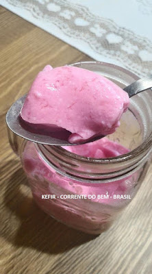 MOUSSE DE KEFIR DE LEITE MOUSSE DE KEFIR DE LEITE