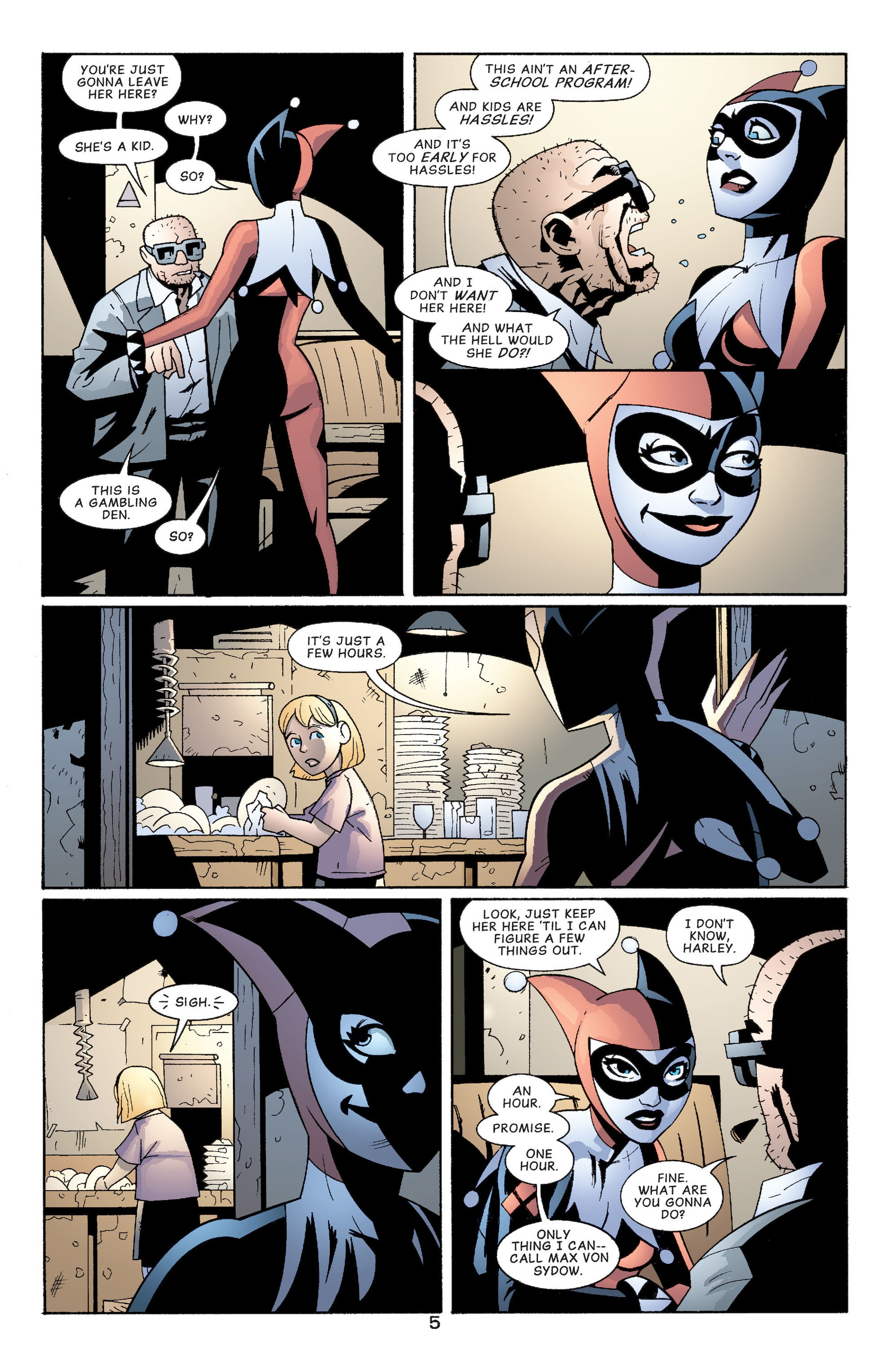 Read online Harley Quinn (2000) comic -  Issue #34 - 5