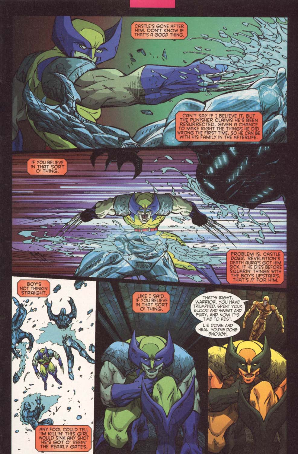Read online Wolverine/Punisher: Revelation comic -  Issue #4 - 6