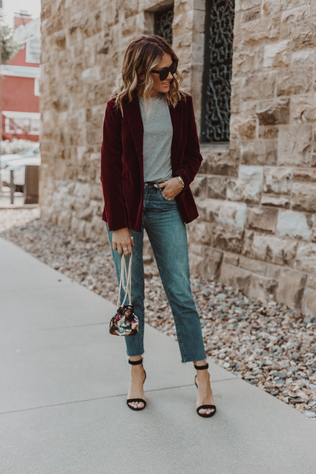 Velvet pants outfit for New Years Eve dinner. Outfit ideas. : r/OUTFITS