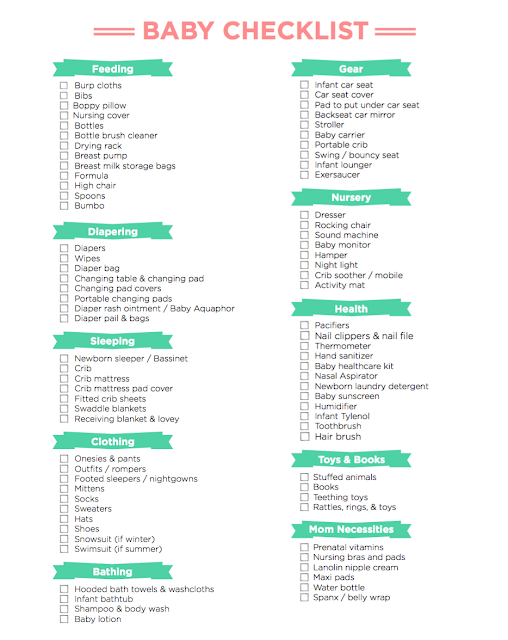 Baby Checklist! | After Sundance