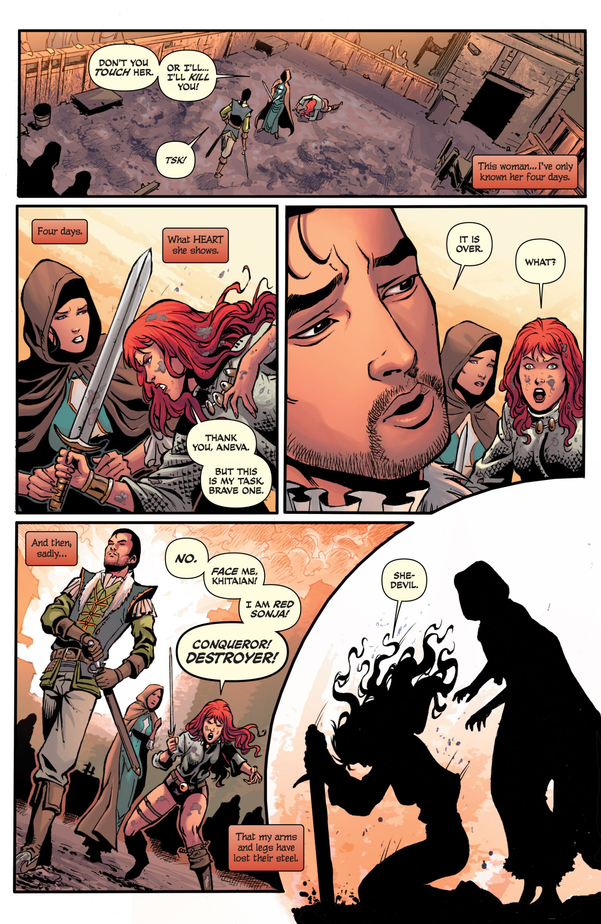 Read online Red Sonja (2013) comic -  Issue #10 - 15