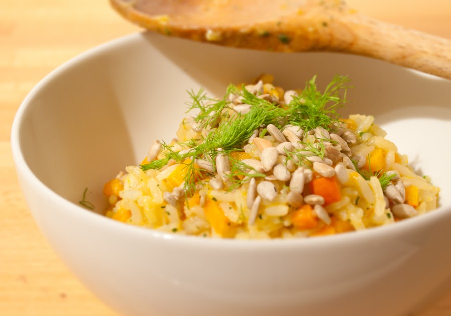 Wie Lang Kann Man Gekochten Reis Aufheben visionvegan: Fenchel-Kürbis-Risotto