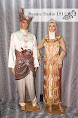 Baju Perkahwinan Krim Coklat