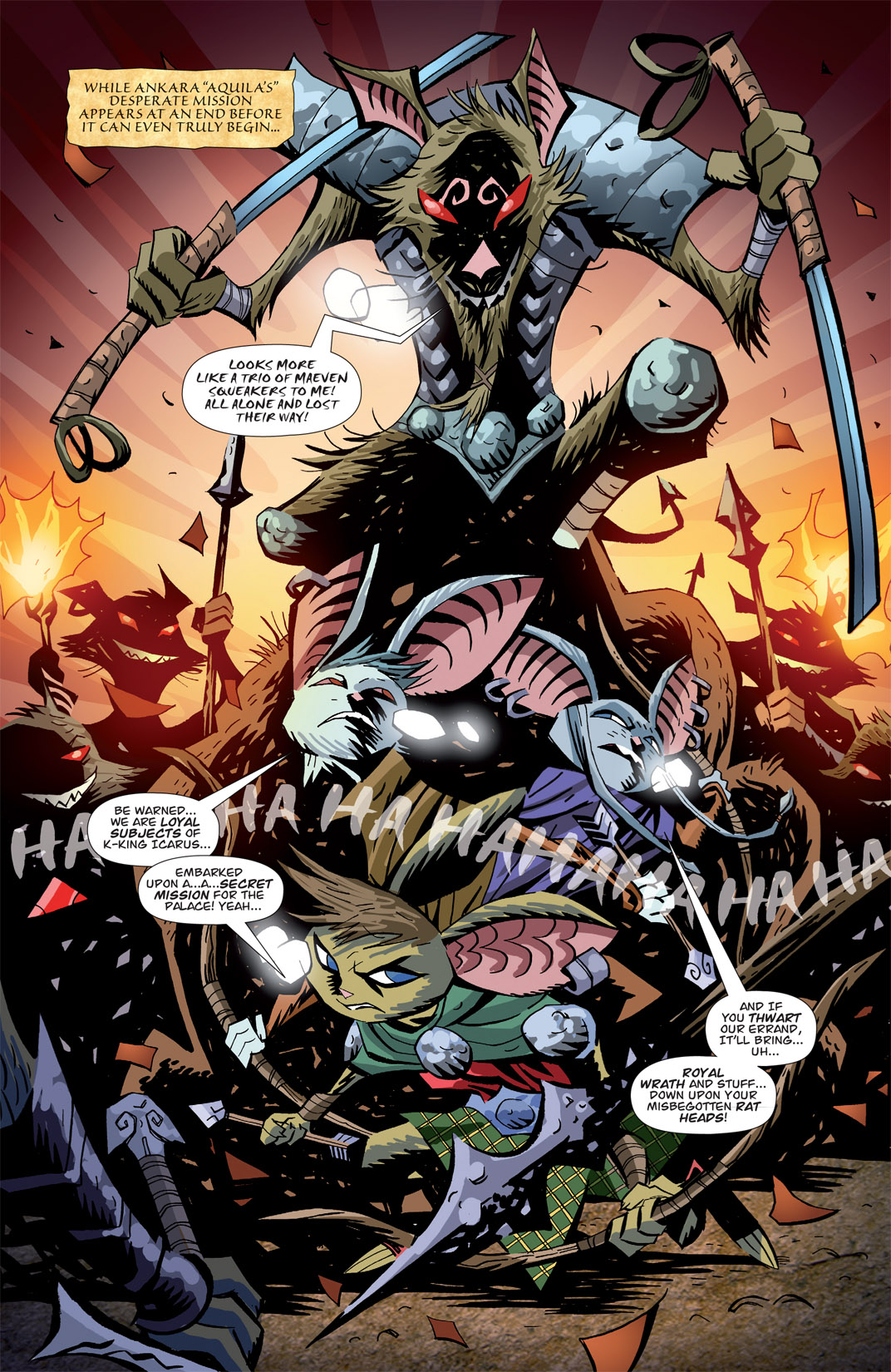 The Mice Templar Volume 3: A Midwinter Night's Dream issue 4 - Page 21