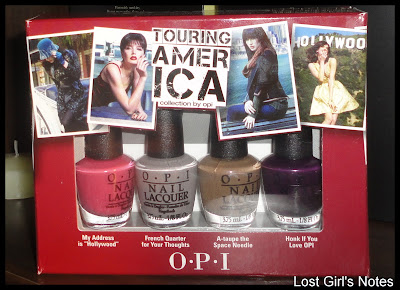 opi touring america fall 2011 swatches and review