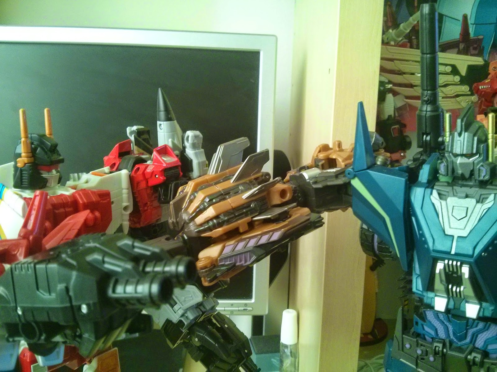transformers fight