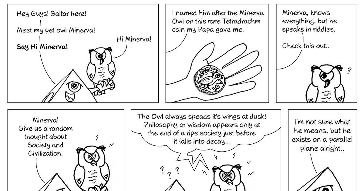 The Illuminator Comic Minerva, an introduction.