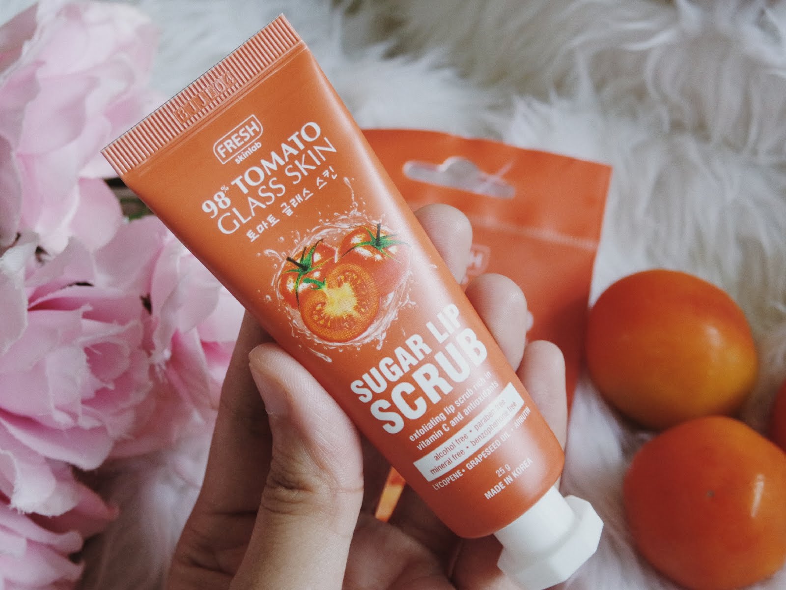TOMATO GLASS SKIN LINE REVIEW FROM FRESH SKINLAB pinkislovebynix