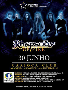 Rhapsody Brazil Tour 2012