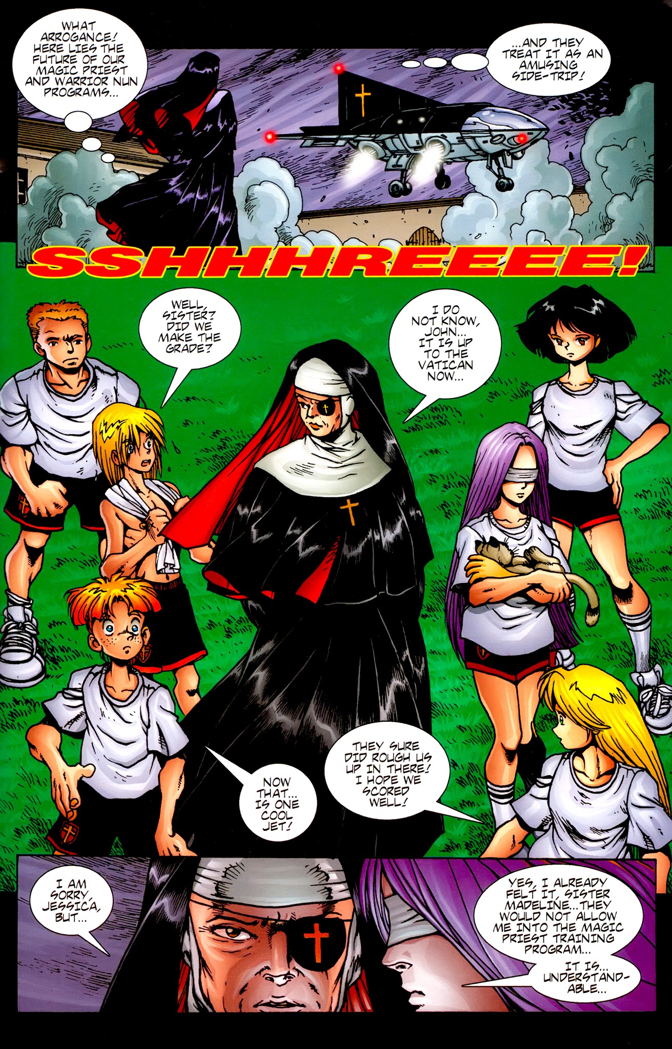 Read online Warrior Nun Areala (1999) comic -  Issue #16 - 22