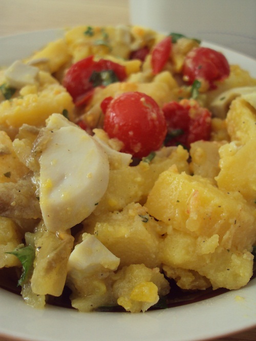 Salata satioasa si gustoasa de cartofi