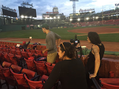 Fenway Park Night Stadium Shot On-location photoshoot at Fenway Park