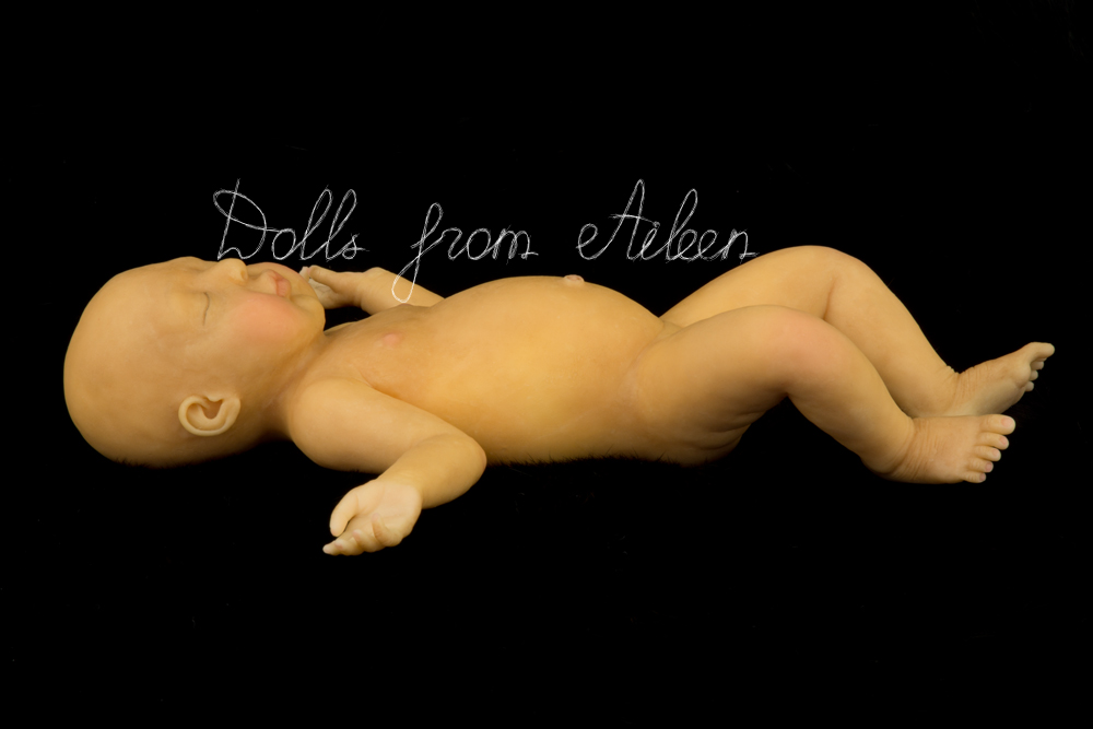 ooak anatomically correct sleeping baby boy doll