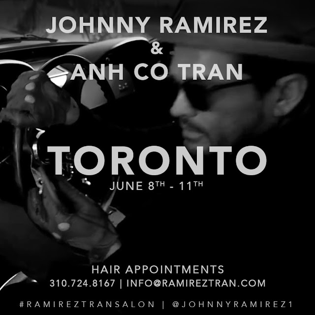 Johnny Ramirez, Ramirez Tran Salon, Lived in color, Lived in Blonce, Lived in Hair, Anh Co Tran, Toronto, June, Travel Dates, 