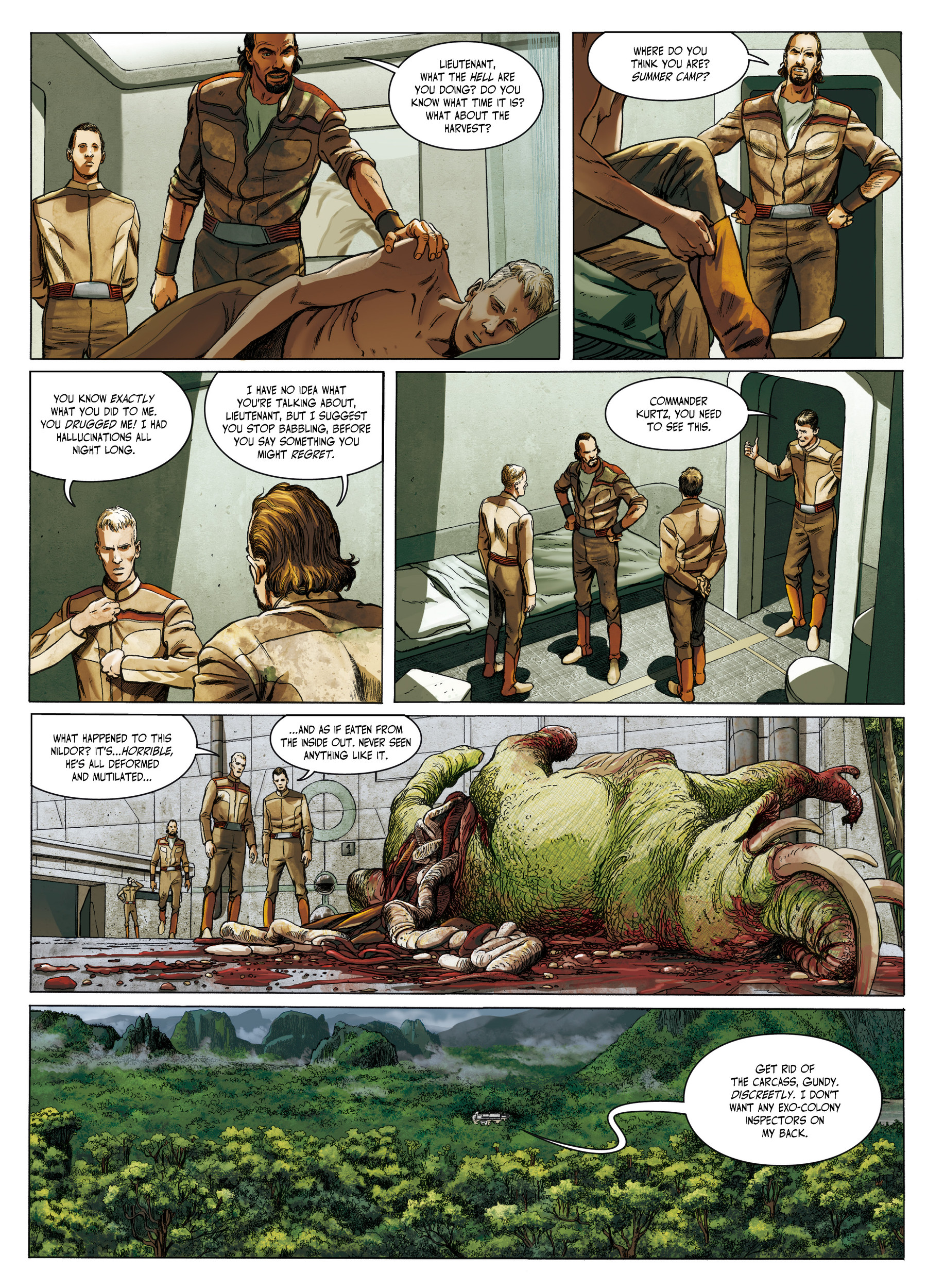 Read online Robert Silverberg's COLONIES comic -  Issue #1 - 46