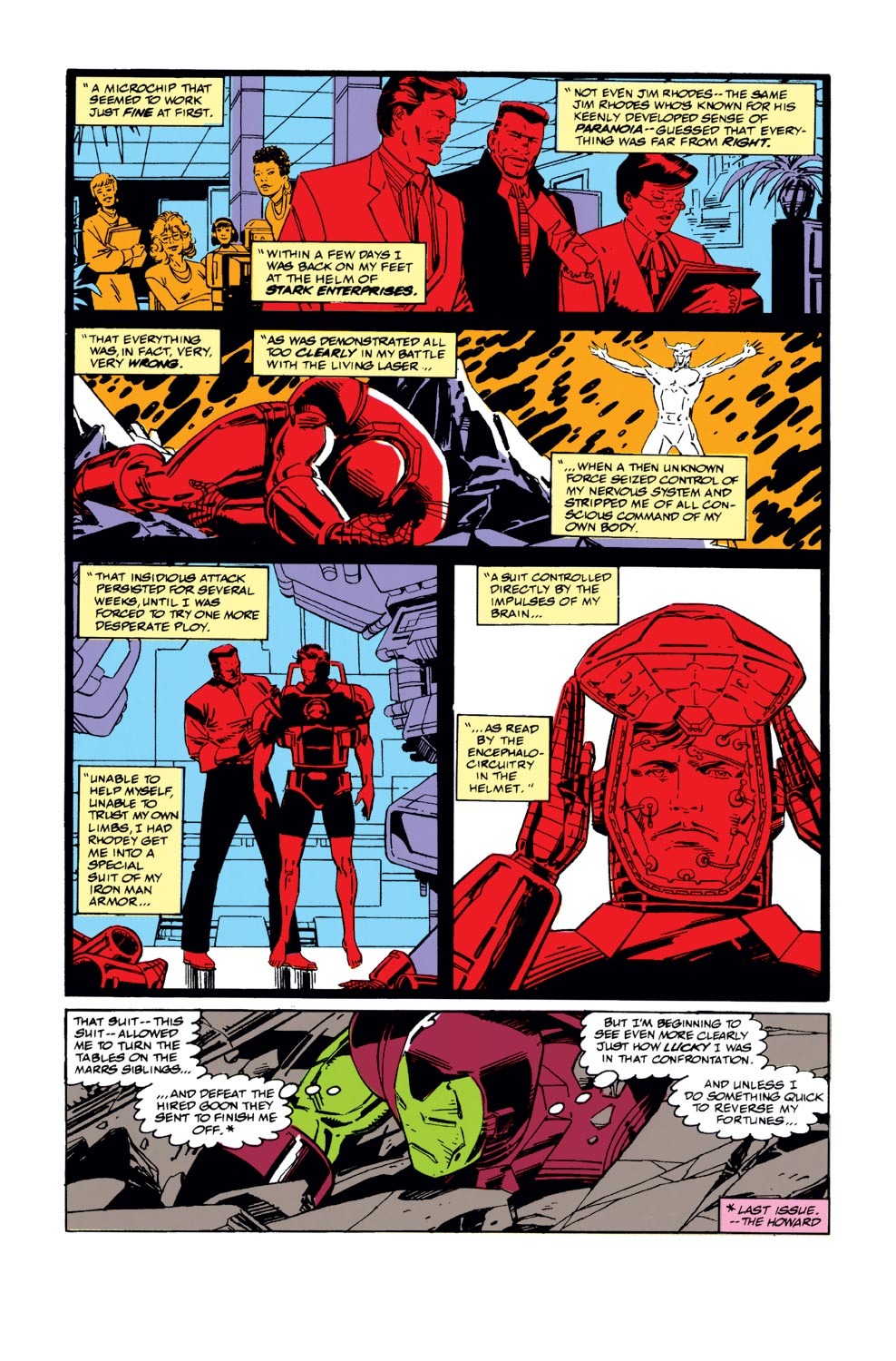 Read online Iron Man (1968) comic -  Issue #267 - 9