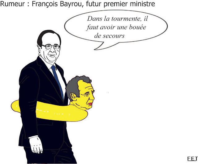 rumeur, bayrou premier ministre fej dessin