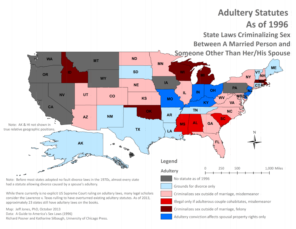 ADULTERY LAWS US visual data 7
