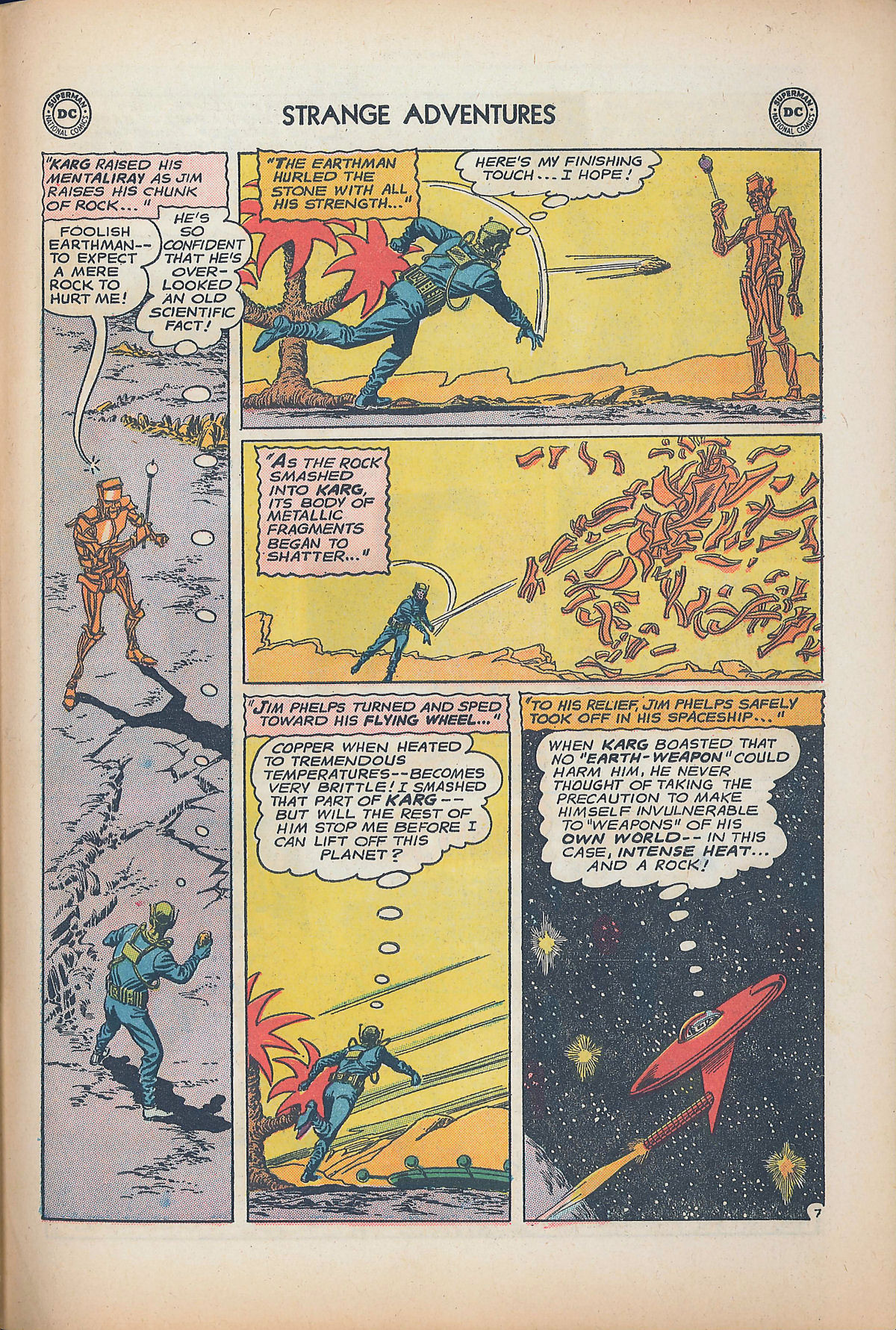 Read online Strange Adventures (1950) comic -  Issue #151 - 31