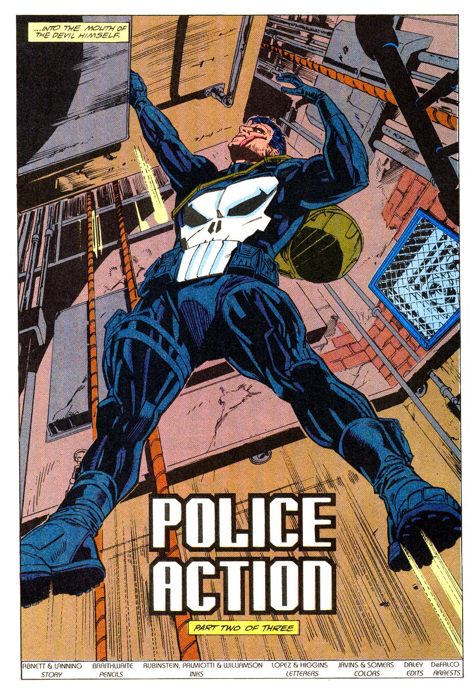 Read online The Punisher (1987) comic -  Issue #74 - Police Action - 3