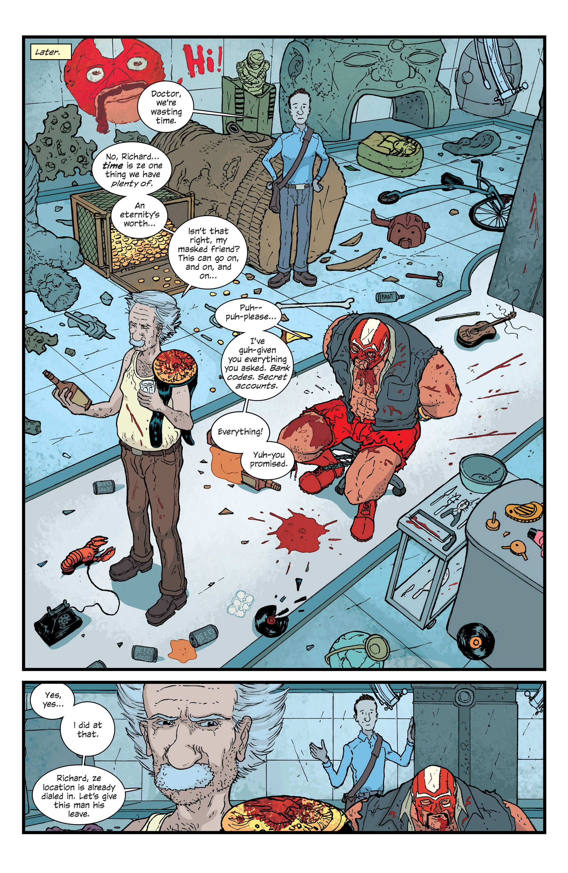Read online The Manhattan Projects comic -  Issue #9 - 11
