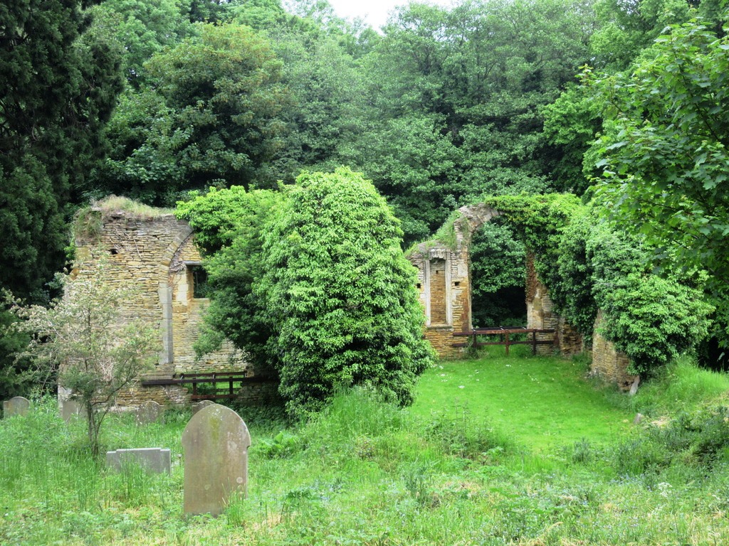 Liberal England The ruins of St John, Boughton the most haunted site