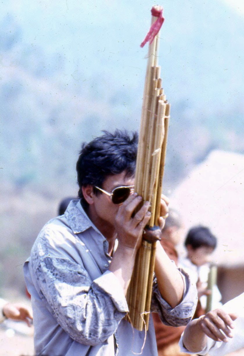 Lao on reed-pipe