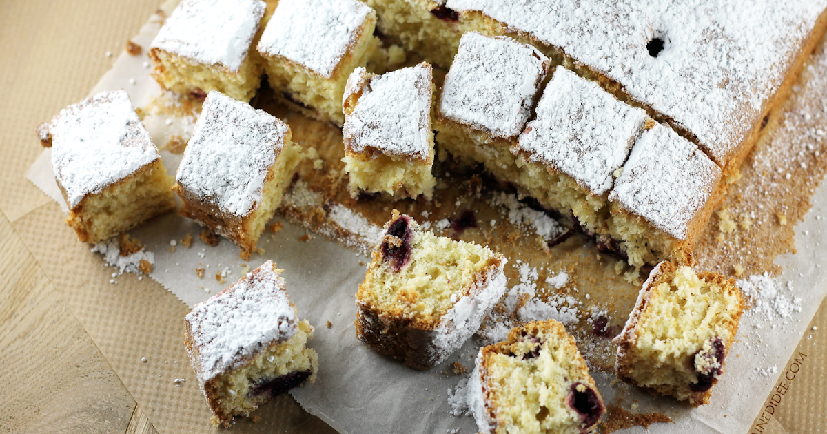 Gâteau au Lait d'Amande et Cerises Griottes | Une Graine d'Idée