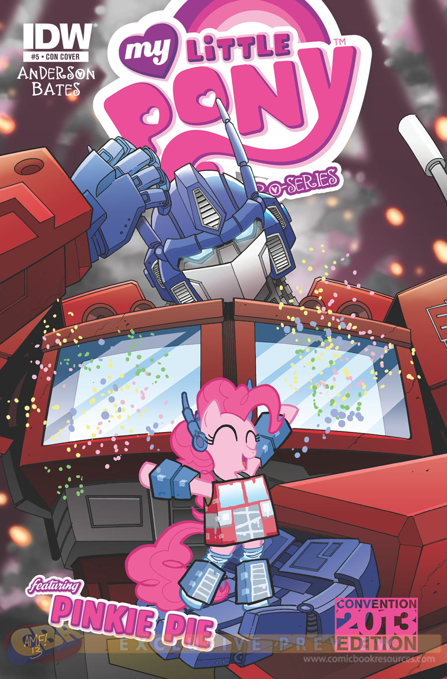 Transformers y My Little Pony Raro crossover ANMTV