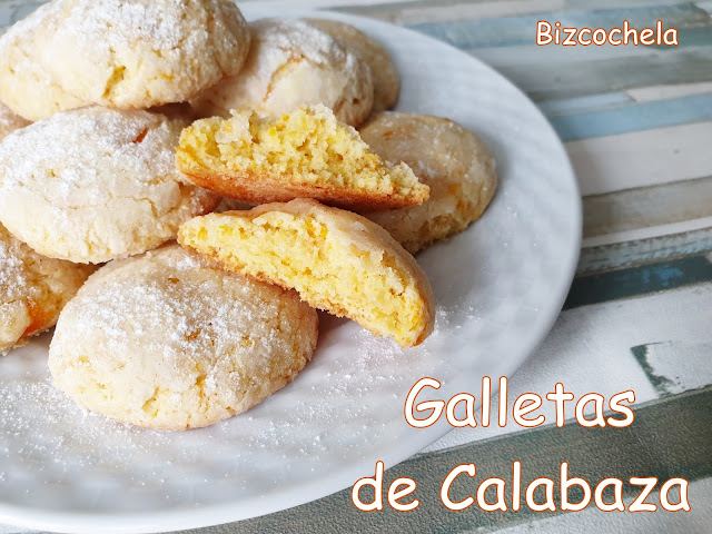 GALLETAS BIZCOCHONAS DE CALABAZA