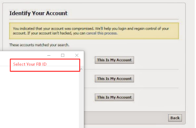 How to Get Back A Hacked Facebook Account and Secure within 10 Steps If you have more accounts with a similar username, this will display all the accounts and give you the option to choose your account