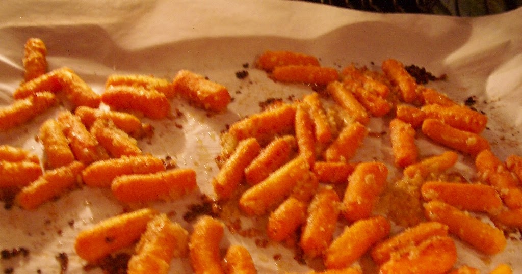 Mystery Lovers' Kitchen Parmesan Roasted Baby Carrots