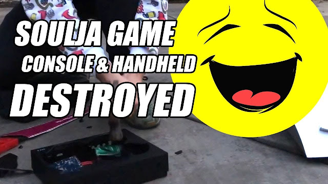 SouljaGame Console & Handheld Destroyed By A YouTuber! LOL!