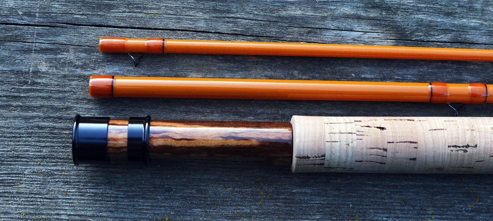 Handcrafted graphite and fiberglass fly rods Lamiglas 8' 5wt.