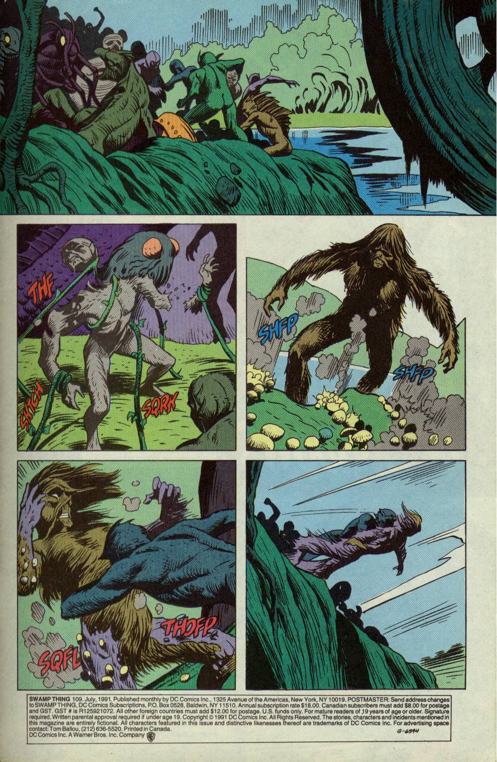 Read online Swamp Thing (1982) comic -  Issue #109 - 2
